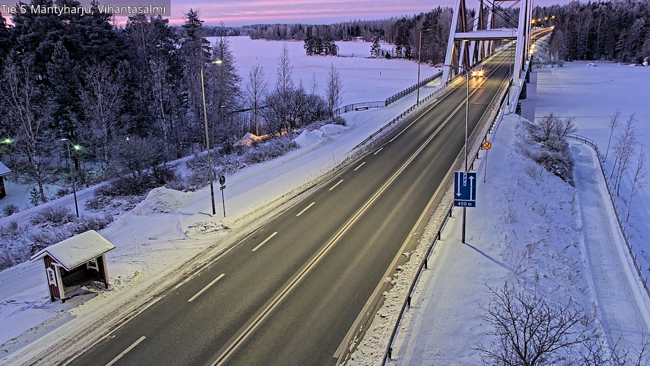 Kelikamerat Kuva Tie 5 Mäntyharju, Vihantasalmi, Mäntyharju, Etelä-Savo