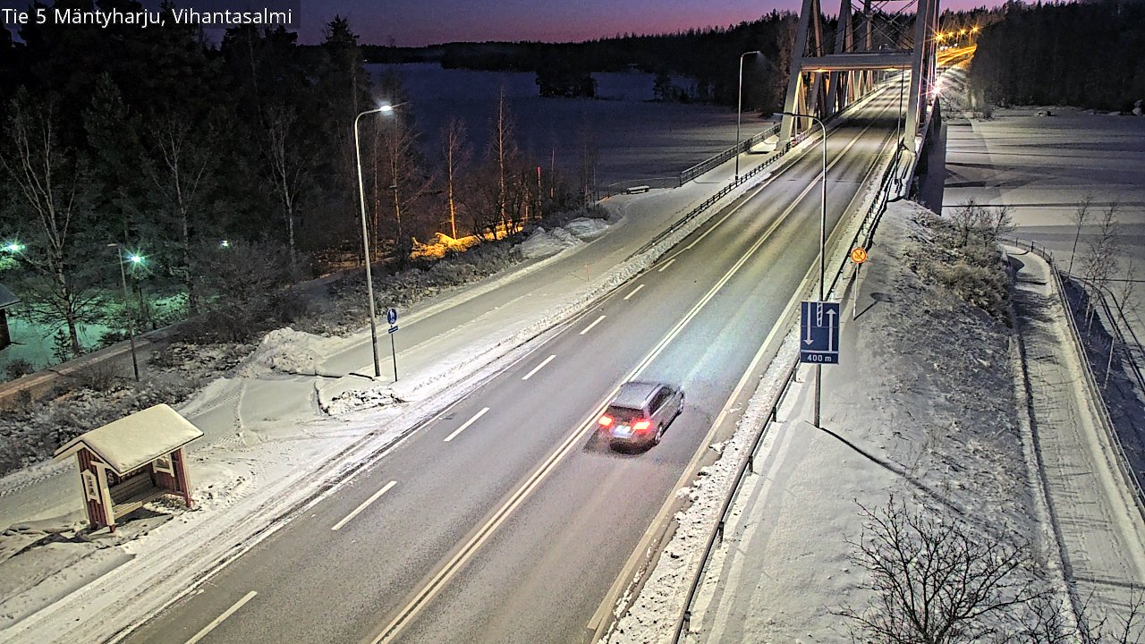 Kelikamerat Kuva Tie 5 Mäntyharju, Vihantasalmi, Mäntyharju, Etelä-Savo