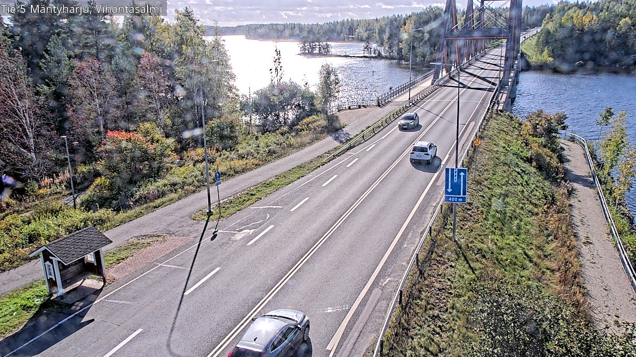 Kelikamerat Kuva Tie 5 Mäntyharju, Vihantasalmi, Mäntyharju, Etelä-Savo