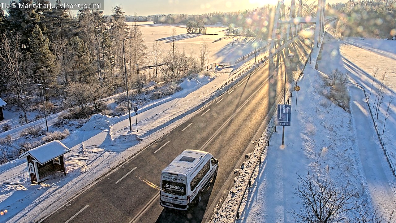 Kelikamerat Kuva Tie 5 Mäntyharju, Vihantasalmi, Mäntyharju, Etelä-Savo