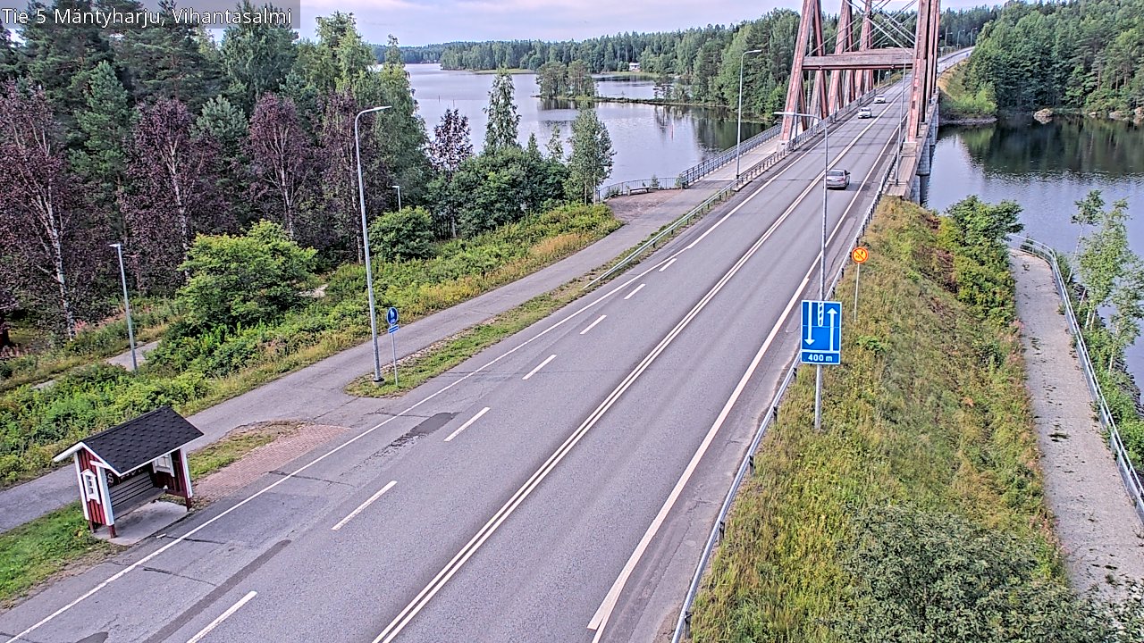 Kelikamerat Kuva Tie 5 Mäntyharju, Vihantasalmi, Mäntyharju, Etelä-Savo