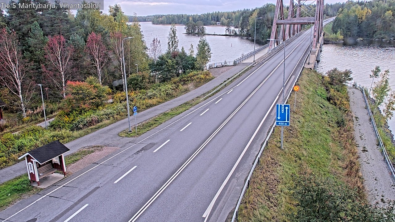 Kelikamerat Kuva Tie 5 Mäntyharju, Vihantasalmi, Mäntyharju, Etelä-Savo