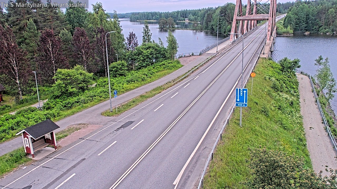 Kelikamerat Kuva Tie 5 Mäntyharju, Vihantasalmi, Mäntyharju, Etelä-Savo