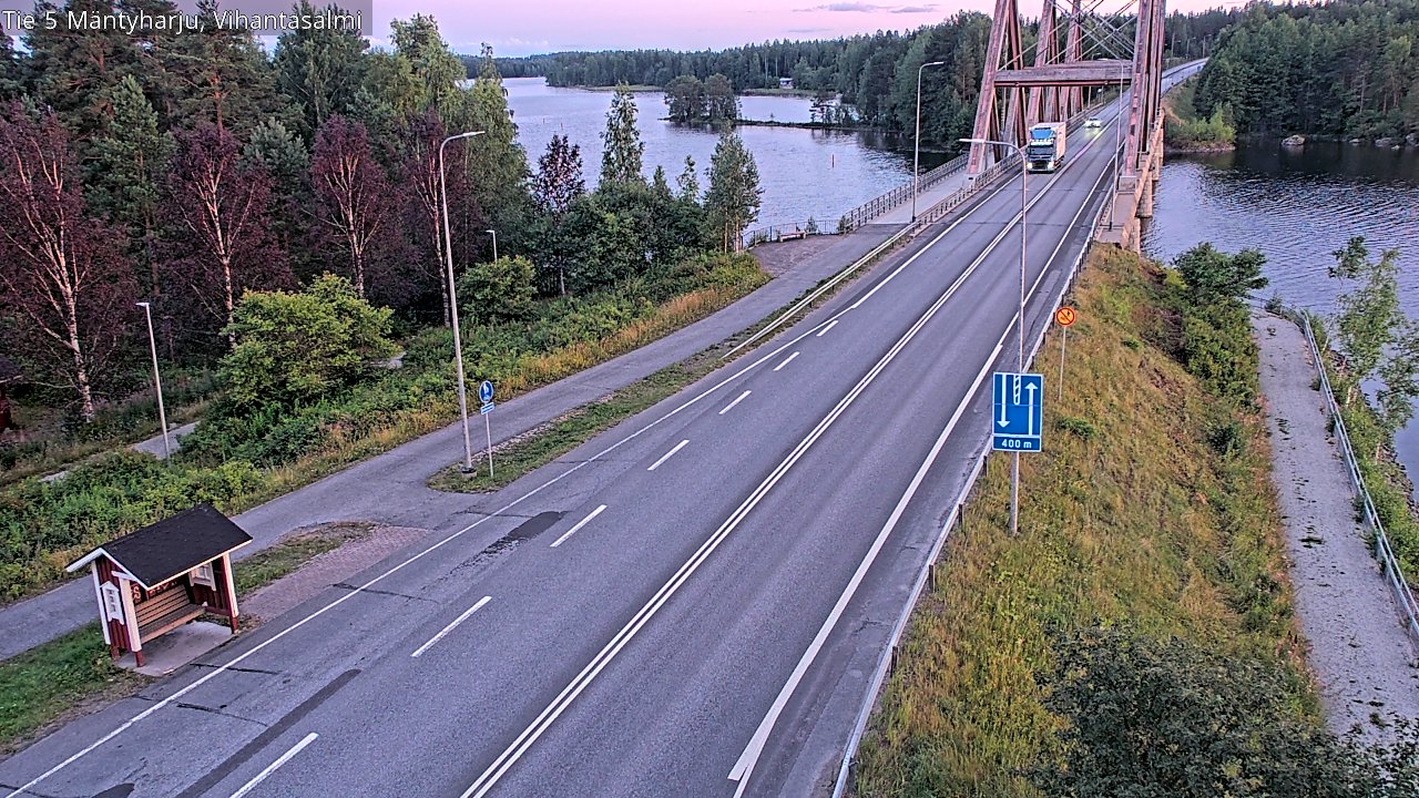 Kelikamerat Kuva Tie 5 Mäntyharju, Vihantasalmi, Mäntyharju, Etelä-Savo