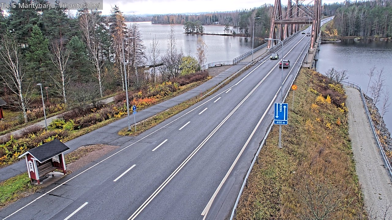 Kelikamerat Kuva Tie 5 Mäntyharju, Vihantasalmi, Mäntyharju, Etelä-Savo