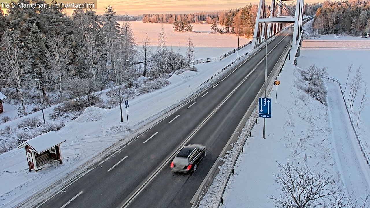 Kelikamerat Kuva Tie 5 Mäntyharju, Vihantasalmi, Mäntyharju, Etelä-Savo