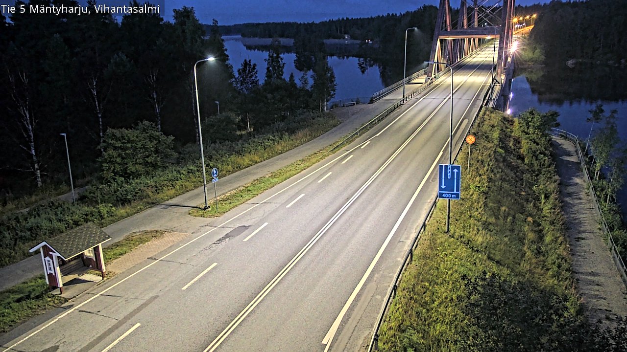 Kelikamerat Kuva Tie 5 Mäntyharju, Vihantasalmi, Mäntyharju, Etelä-Savo