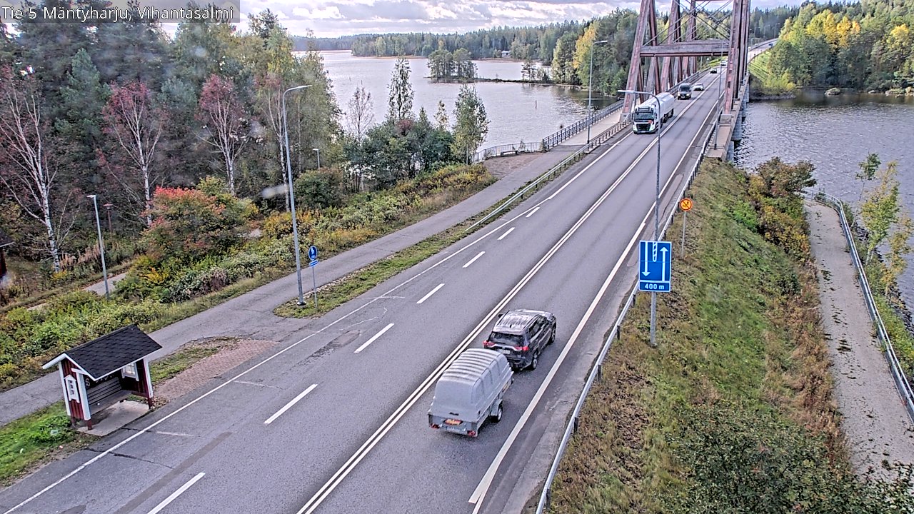 Kelikamerat Kuva Tie 5 Mäntyharju, Vihantasalmi, Mäntyharju, Etelä-Savo