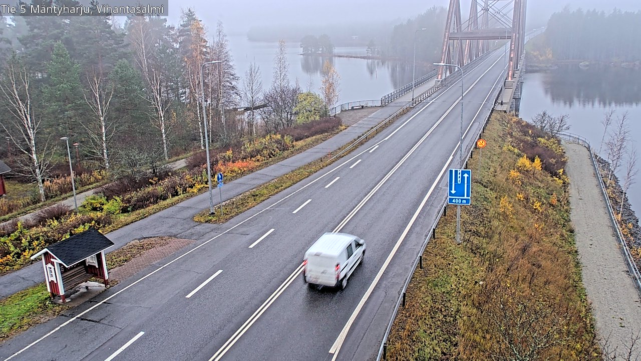 Kelikamerat Kuva Tie 5 Mäntyharju, Vihantasalmi, Mäntyharju, Etelä-Savo