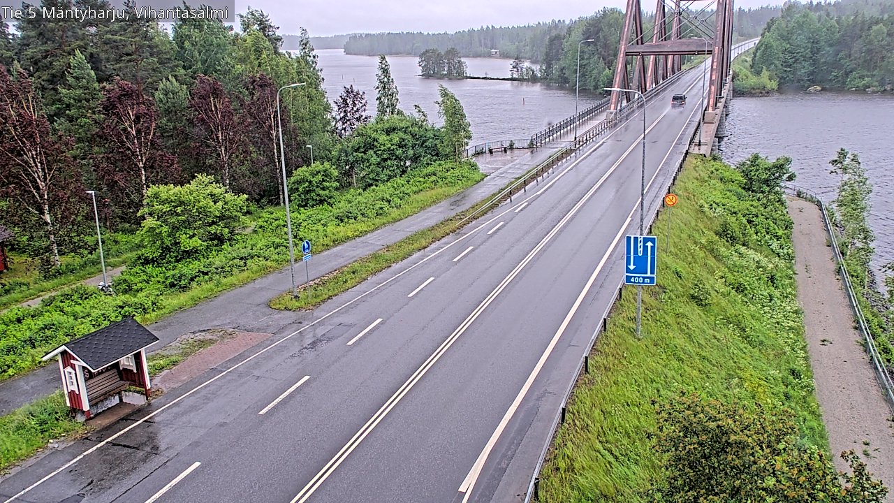 Kelikamerat Kuva Tie 5 Mäntyharju, Vihantasalmi, Mäntyharju, Etelä-Savo