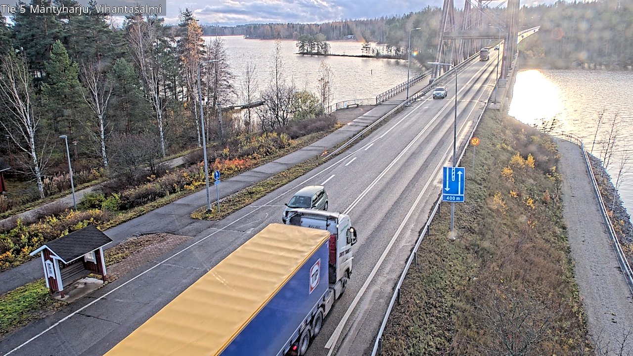 Kelikamerat Kuva Tie 5 Mäntyharju, Vihantasalmi, Mäntyharju, Etelä-Savo