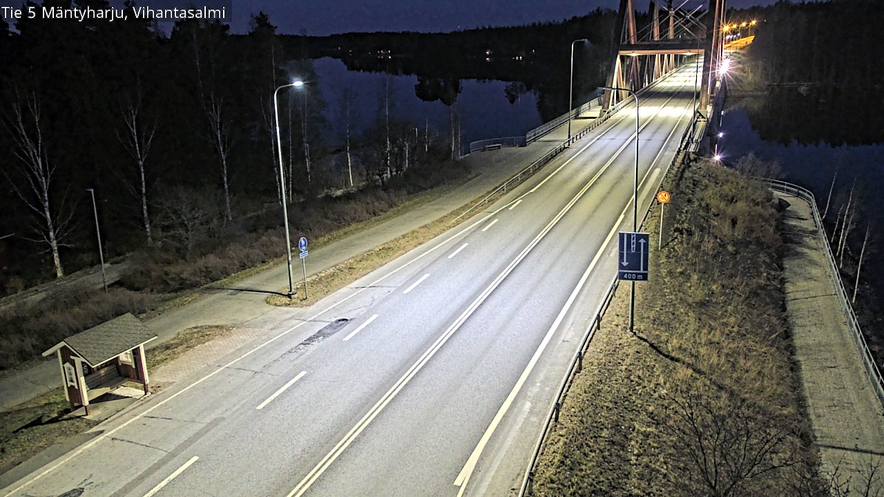 Weather Camera Image Road 5 Mäntyharju, Vihantasalm, Mäntyharju, Etelä-Savo