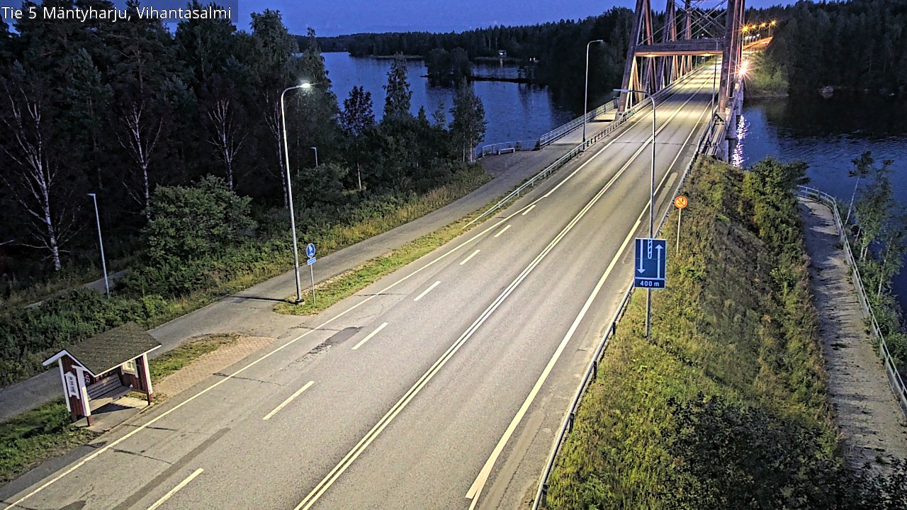 Kelikamerat Kuva Tie 5 Mäntyharju, Vihantasalmi, Mäntyharju, Etelä-Savo
