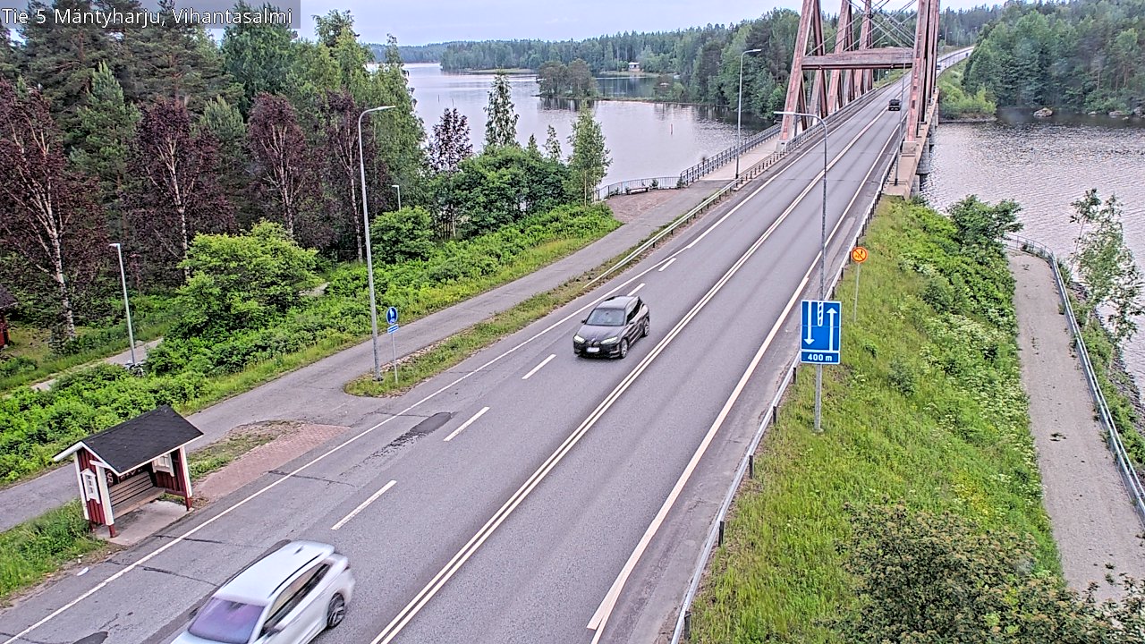 Kelikamerat Kuva Tie 5 Mäntyharju, Vihantasalmi, Mäntyharju, Etelä-Savo