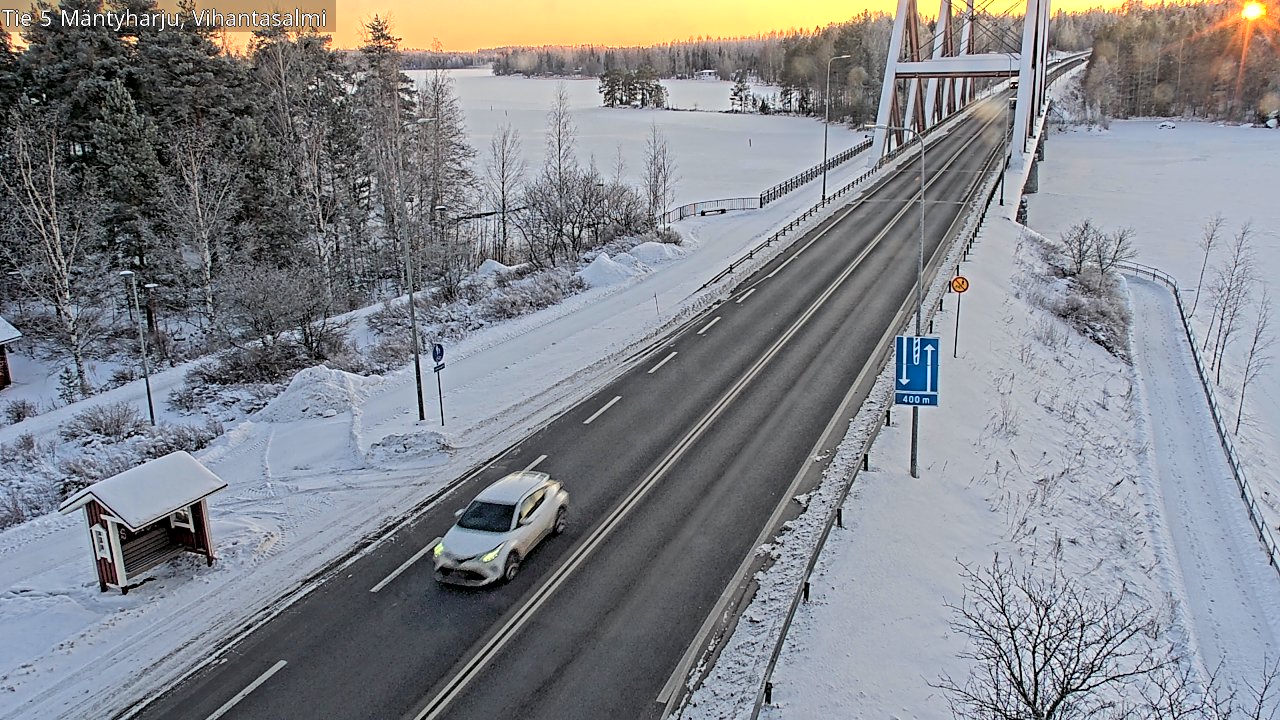 Kelikamerat Kuva Tie 5 Mäntyharju, Vihantasalmi, Mäntyharju, Etelä-Savo