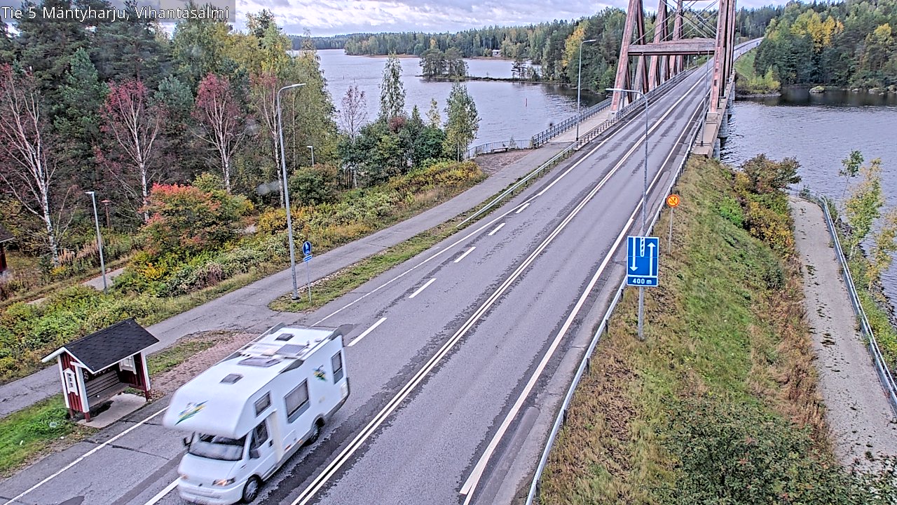 Kelikamerat Kuva Tie 5 Mäntyharju, Vihantasalmi, Mäntyharju, Etelä-Savo