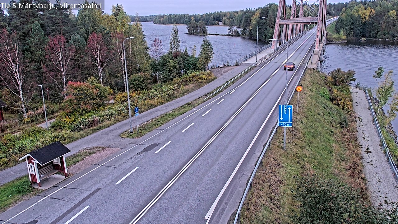 Kelikamerat Kuva Tie 5 Mäntyharju, Vihantasalmi, Mäntyharju, Etelä-Savo