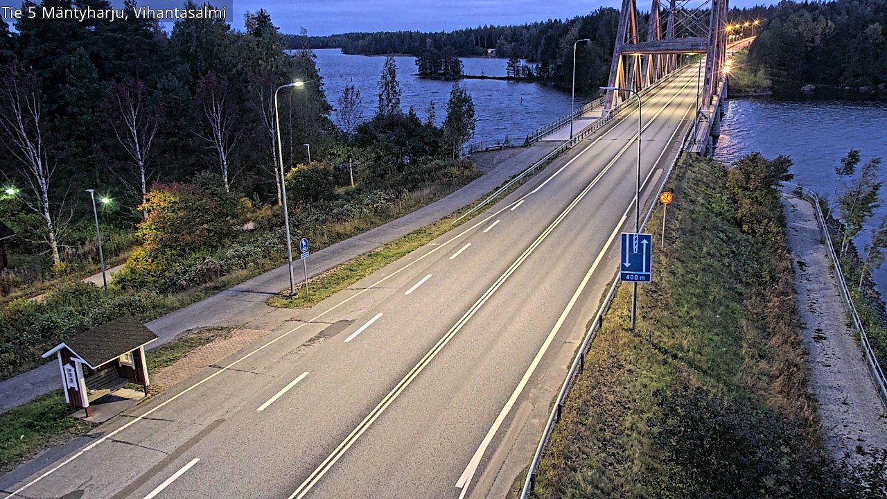 Kelikamerat Kuva Tie 5 Mäntyharju, Vihantasalmi, Mäntyharju, Etelä-Savo