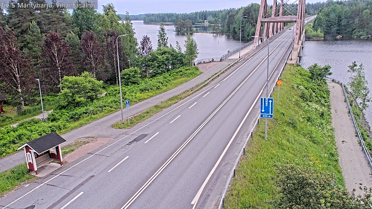 Kelikamerat Kuva Tie 5 Mäntyharju, Vihantasalmi, Mäntyharju, Etelä-Savo