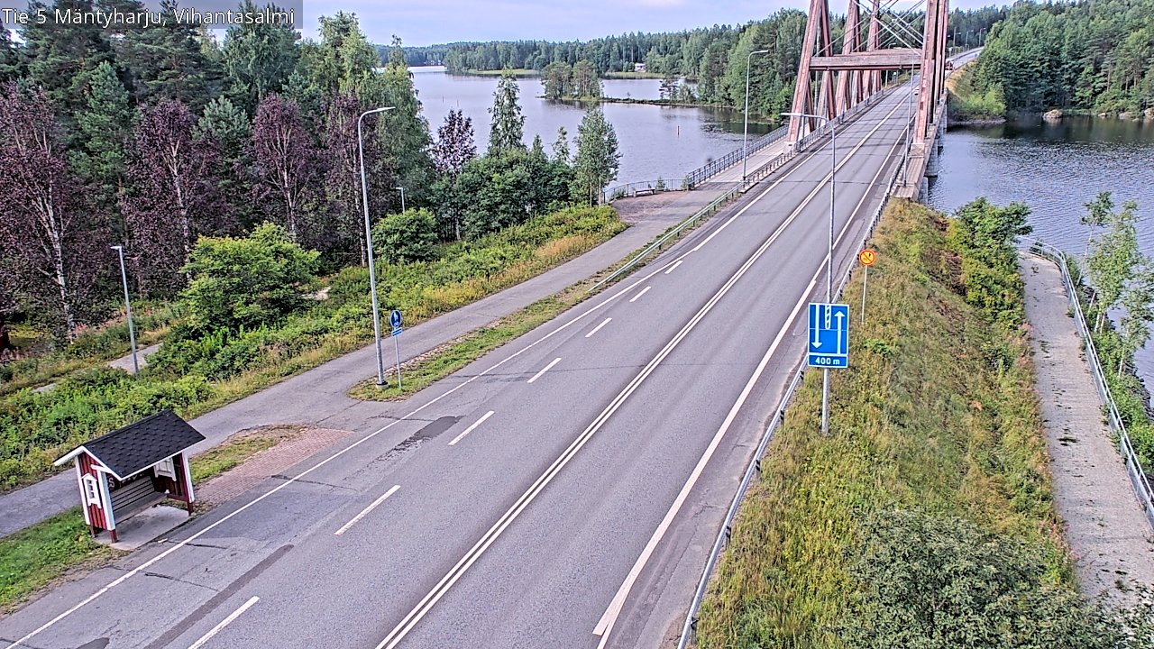 Kelikamerat Kuva Tie 5 Mäntyharju, Vihantasalmi, Mäntyharju, Etelä-Savo