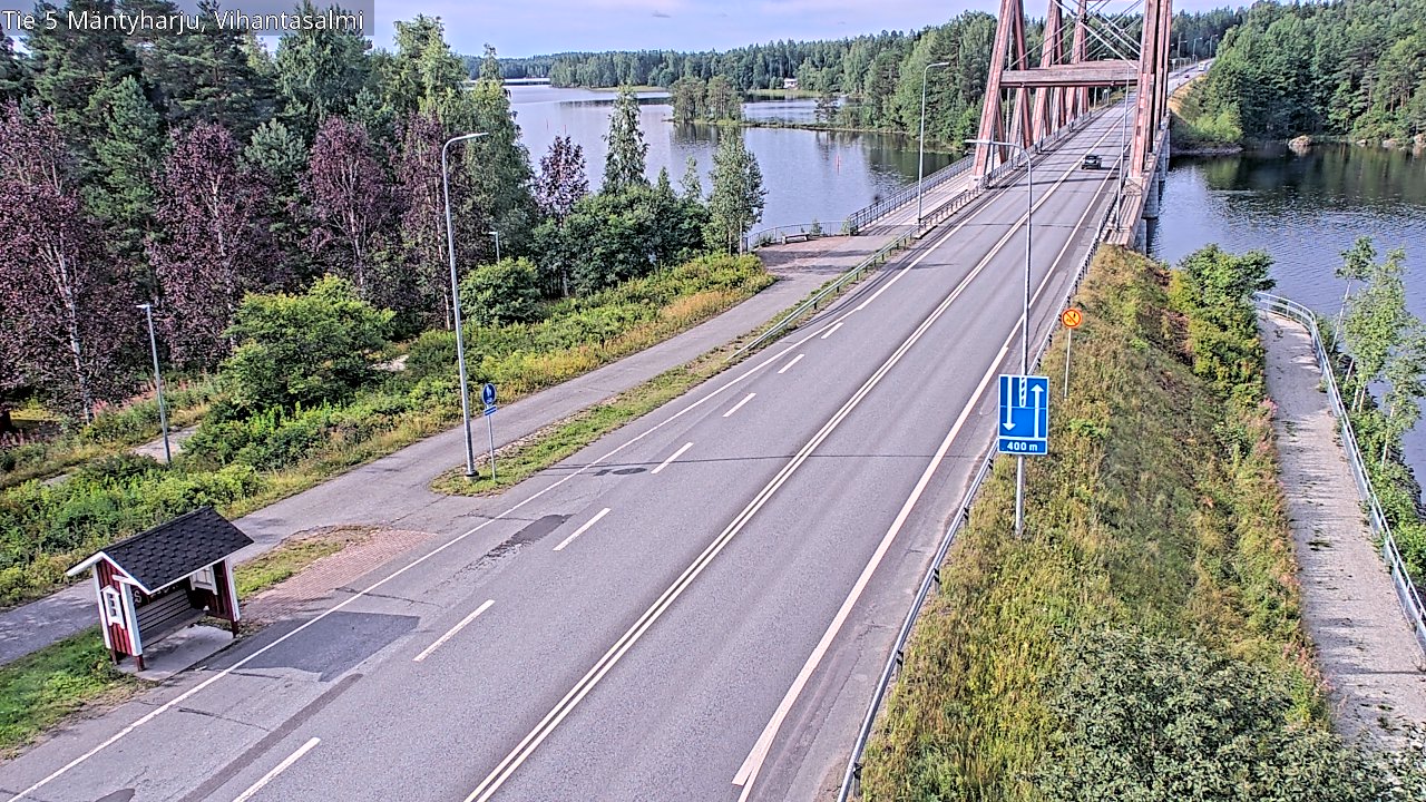 Kelikamerat Kuva Tie 5 Mäntyharju, Vihantasalmi, Mäntyharju, Etelä-Savo
