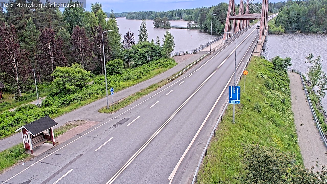 Kelikamerat Kuva Tie 5 Mäntyharju, Vihantasalmi, Mäntyharju, Etelä-Savo