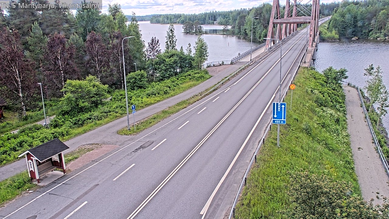 Kelikamerat Kuva Tie 5 Mäntyharju, Vihantasalmi, Mäntyharju, Etelä-Savo