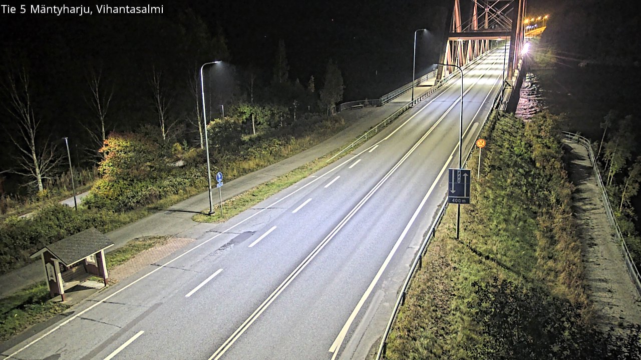 Kelikamerat Kuva Tie 5 Mäntyharju, Vihantasalmi, Mäntyharju, Etelä-Savo
