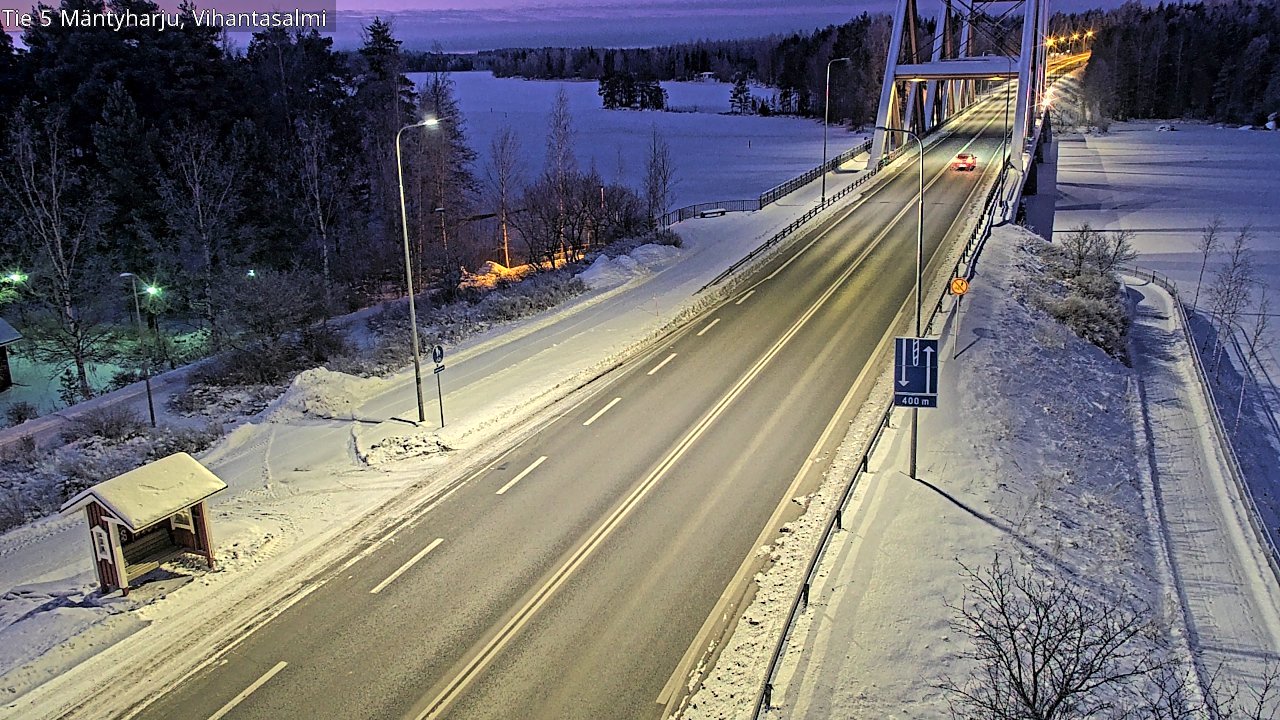 Kelikamerat Kuva Tie 5 Mäntyharju, Vihantasalmi, Mäntyharju, Etelä-Savo