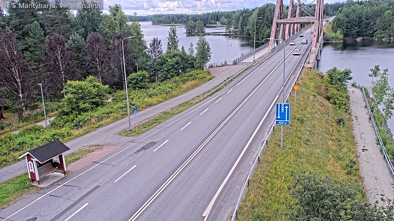 Kelikamerat Kuva Tie 5 Mäntyharju, Vihantasalmi, Mäntyharju, Etelä-Savo