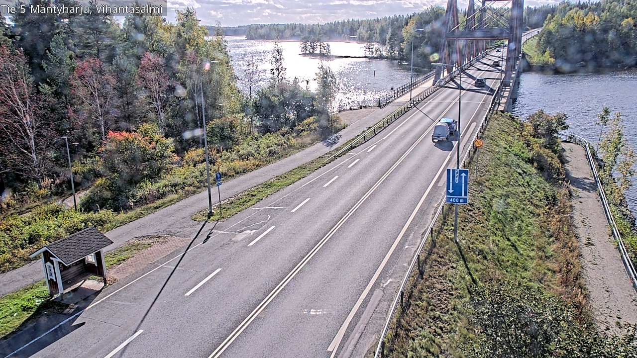 Kelikamerat Kuva Tie 5 Mäntyharju, Vihantasalmi, Mäntyharju, Etelä-Savo