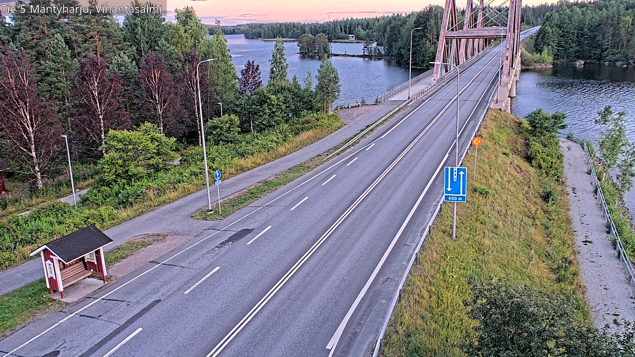 Kelikamerat Kuva Tie 5 Mäntyharju, Vihantasalmi, Mäntyharju, Etelä-Savo
