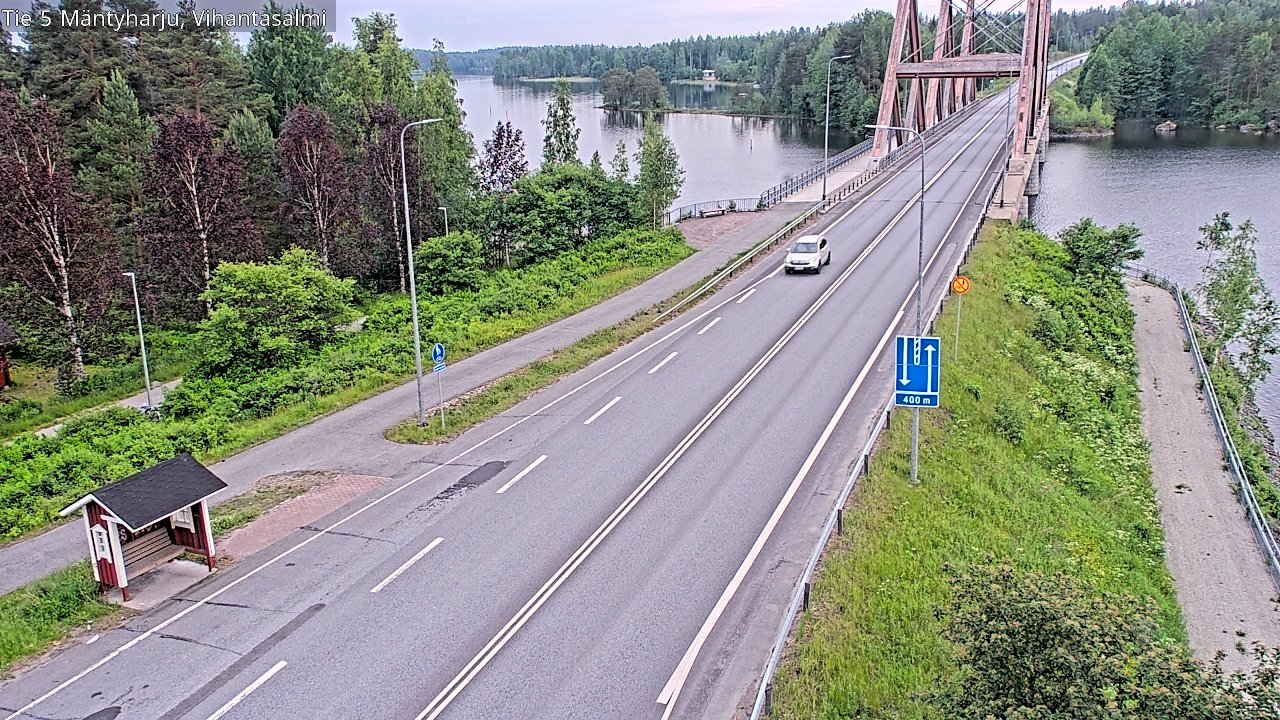 Kelikamerat Kuva Tie 5 Mäntyharju, Vihantasalmi, Mäntyharju, Etelä-Savo