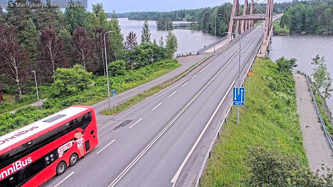 Kelikamerat Kuva Tie 5 Mäntyharju, Vihantasalmi, Mäntyharju, Etelä-Savo