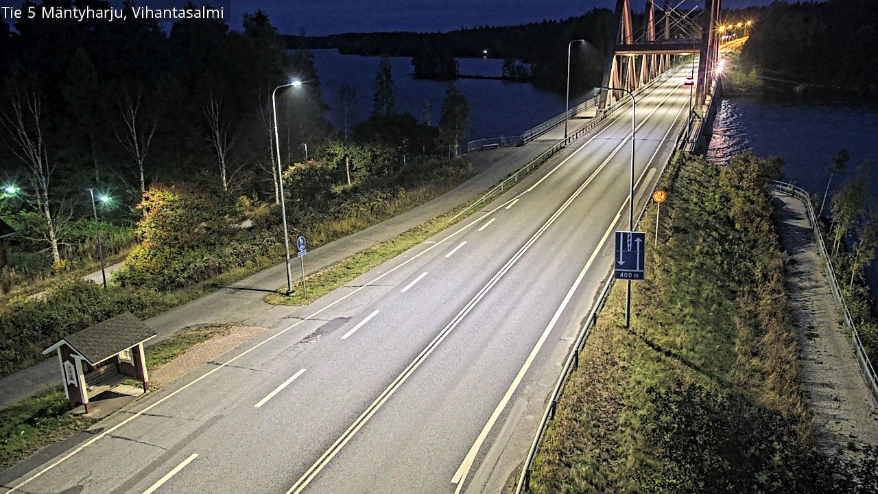 Kelikamerat Kuva Tie 5 Mäntyharju, Vihantasalmi, Mäntyharju, Etelä-Savo
