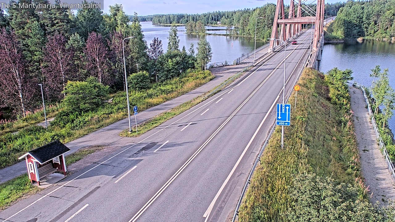 Kelikamerat Kuva Tie 5 Mäntyharju, Vihantasalmi, Mäntyharju, Etelä-Savo