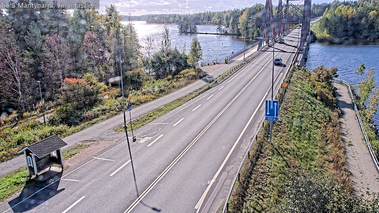 Kelikamerat Kuva Tie 5 Mäntyharju, Vihantasalmi, Mäntyharju, Etelä-Savo