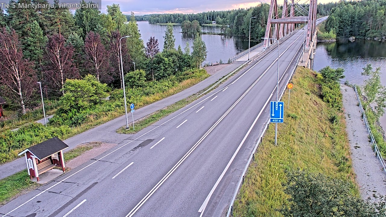 Kelikamerat Kuva Tie 5 Mäntyharju, Vihantasalmi, Mäntyharju, Etelä-Savo