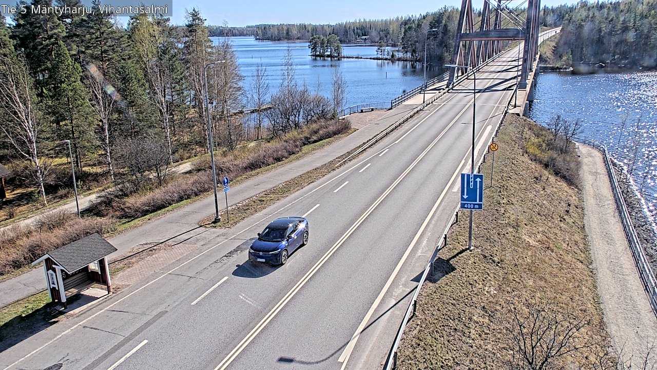 Weather Camera Image Road 5 Mäntyharju, Vihantasalm, Mäntyharju, Etelä-Savo
