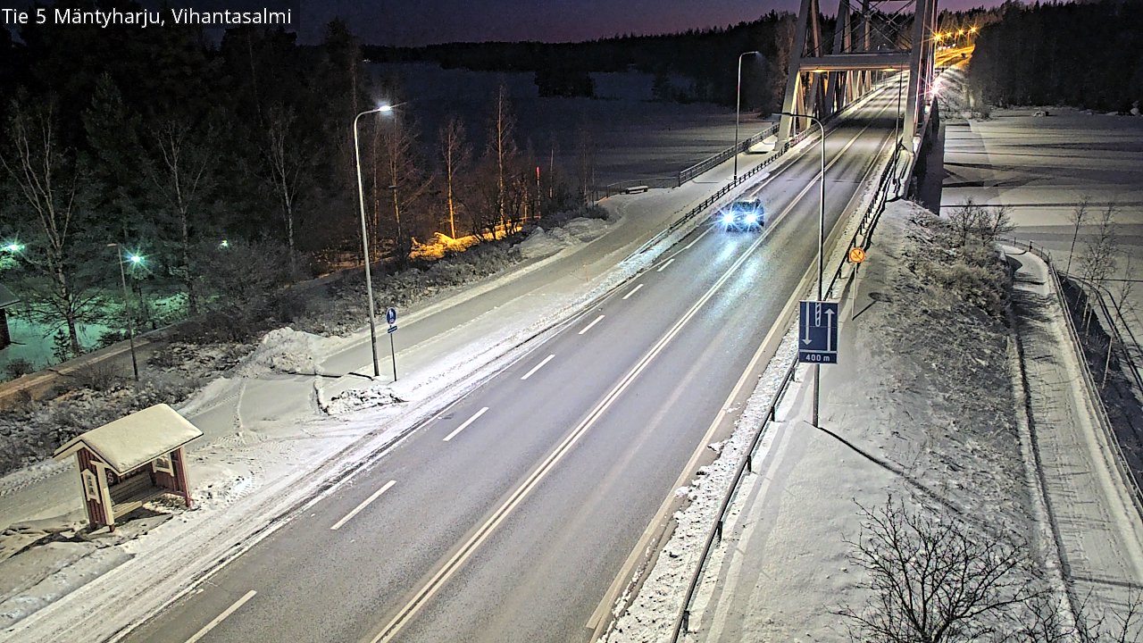 Kelikamerat Kuva Tie 5 Mäntyharju, Vihantasalmi, Mäntyharju, Etelä-Savo