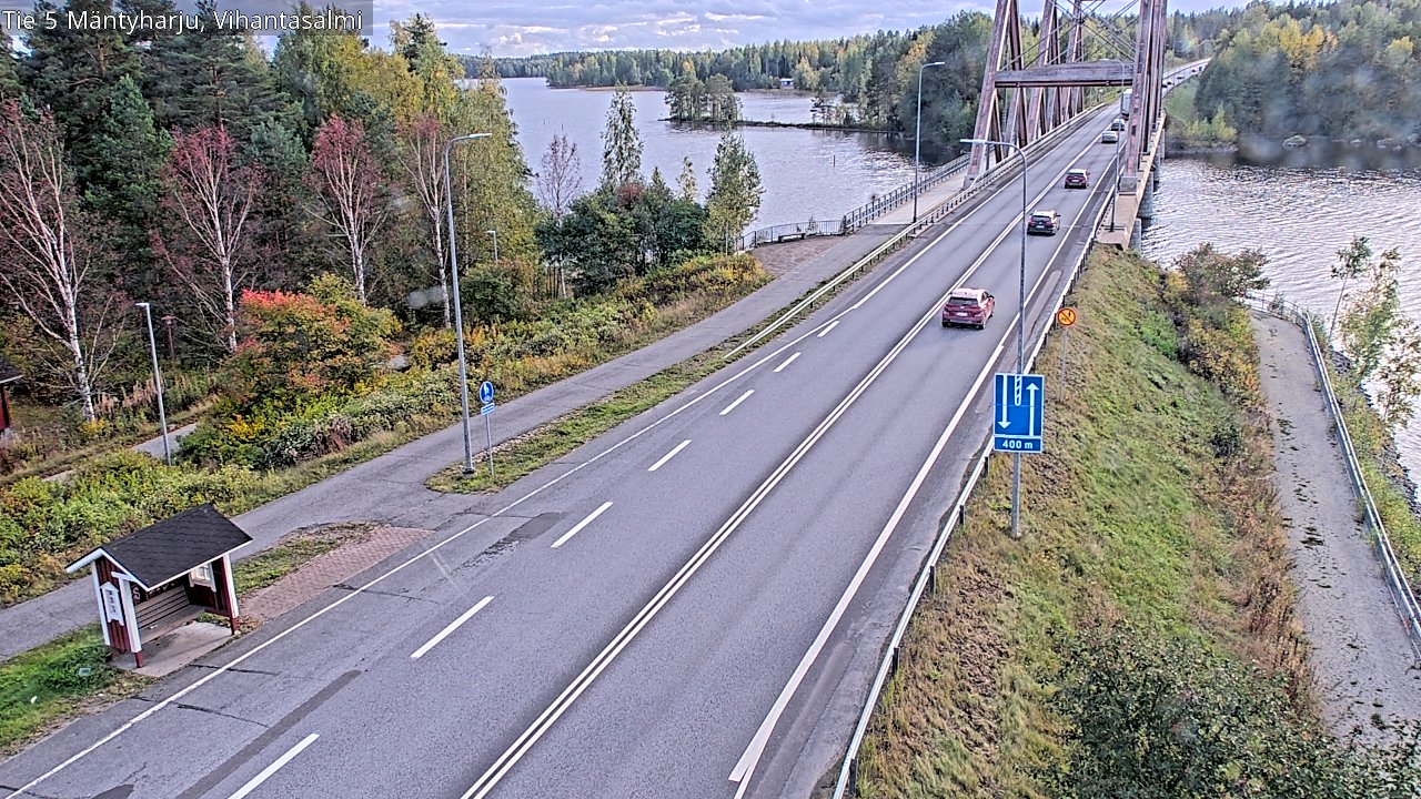 Kelikamerat Kuva Tie 5 Mäntyharju, Vihantasalmi, Mäntyharju, Etelä-Savo