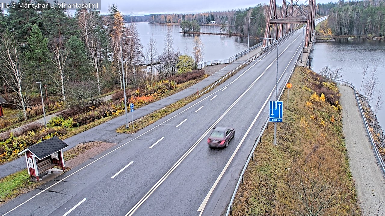 Kelikamerat Kuva Tie 5 Mäntyharju, Vihantasalmi, Mäntyharju, Etelä-Savo
