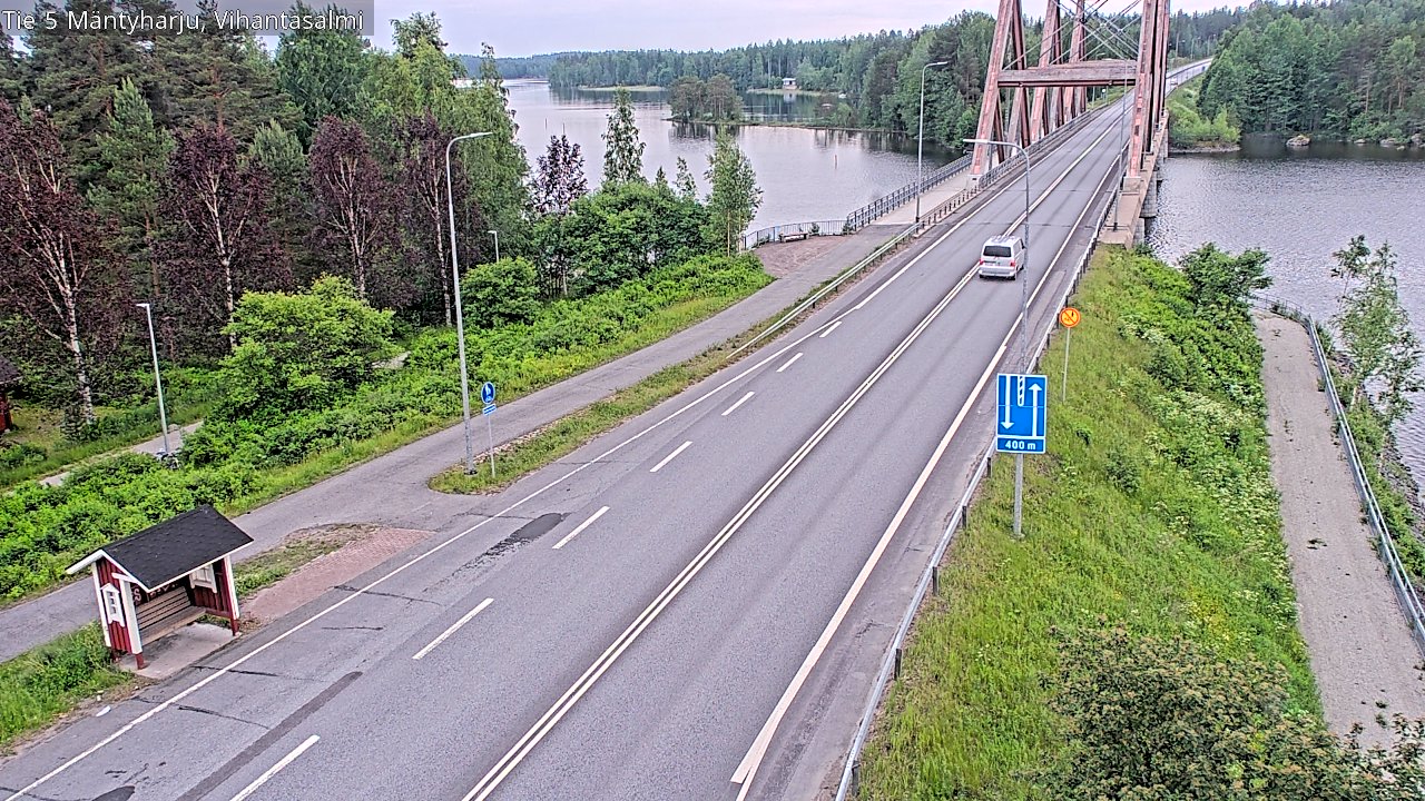 Kelikamerat Kuva Tie 5 Mäntyharju, Vihantasalmi, Mäntyharju, Etelä-Savo