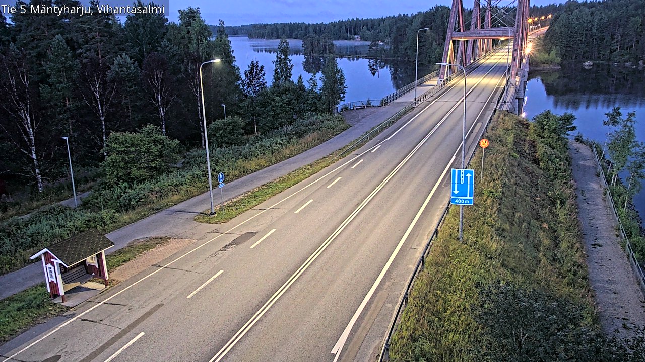 Kelikamerat Kuva Tie 5 Mäntyharju, Vihantasalmi, Mäntyharju, Etelä-Savo