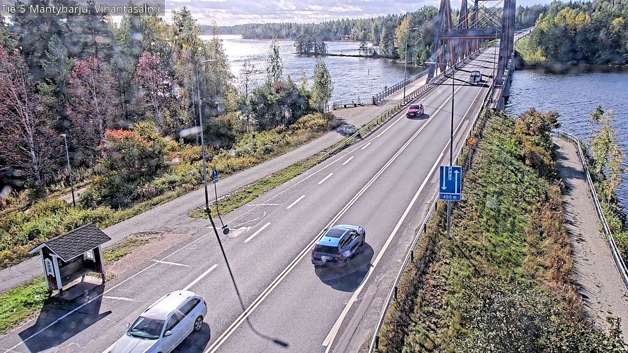 Kelikamerat Kuva Tie 5 Mäntyharju, Vihantasalmi, Mäntyharju, Etelä-Savo