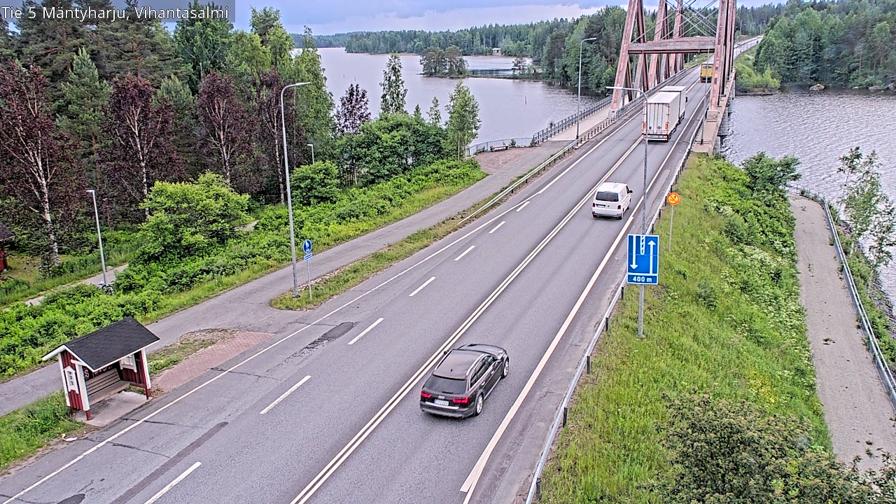 Kelikamerat Kuva Tie 5 Mäntyharju, Vihantasalmi, Mäntyharju, Etelä-Savo