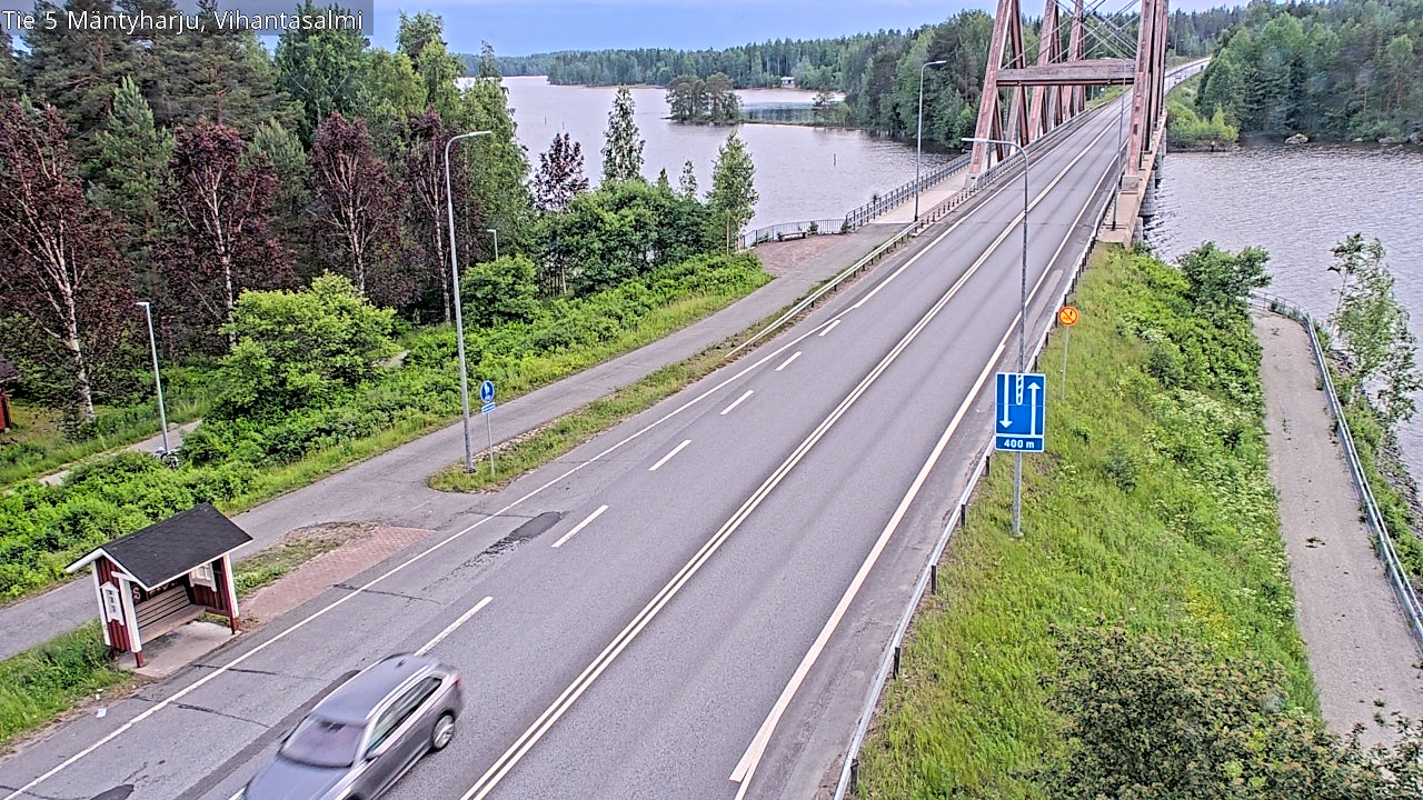 Kelikamerat Kuva Tie 5 Mäntyharju, Vihantasalmi, Mäntyharju, Etelä-Savo