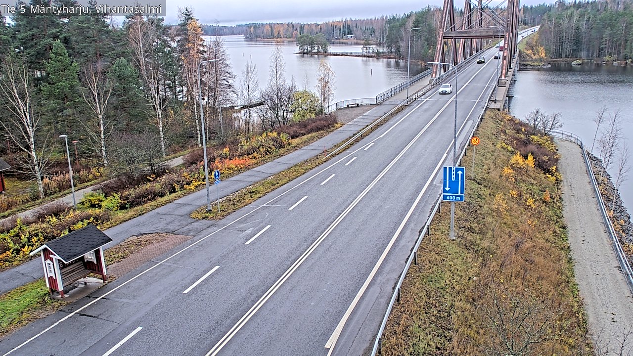 Kelikamerat Kuva Tie 5 Mäntyharju, Vihantasalmi, Mäntyharju, Etelä-Savo