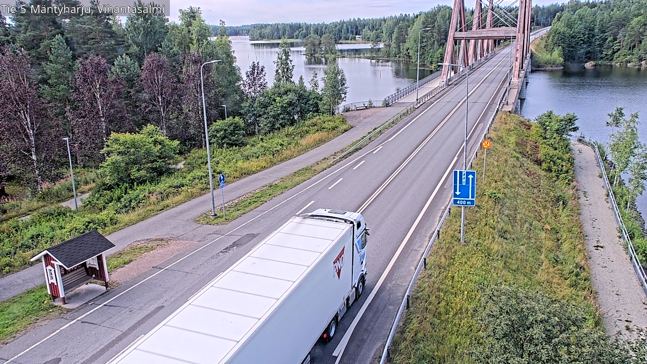 Kelikamerat Kuva Tie 5 Mäntyharju, Vihantasalmi, Mäntyharju, Etelä-Savo