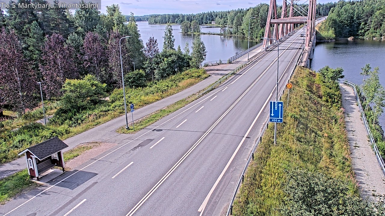 Kelikamerat Kuva Tie 5 Mäntyharju, Vihantasalmi, Mäntyharju, Etelä-Savo